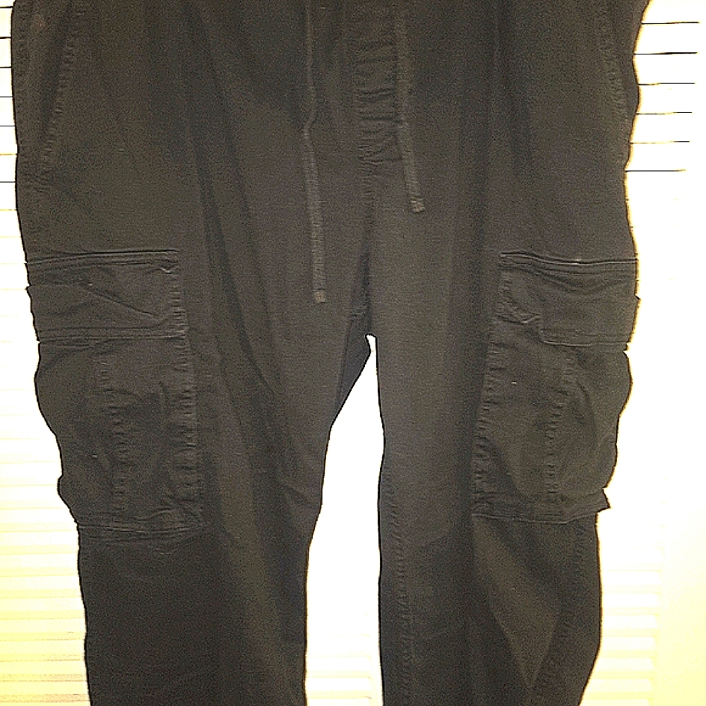 No Boundaries Black Jogger Cargo Pants - Picture 3 of 8